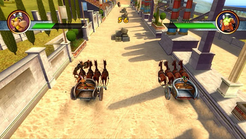 《奥运会上的阿斯特里克斯》 欧版NDS版 游戏截图 1