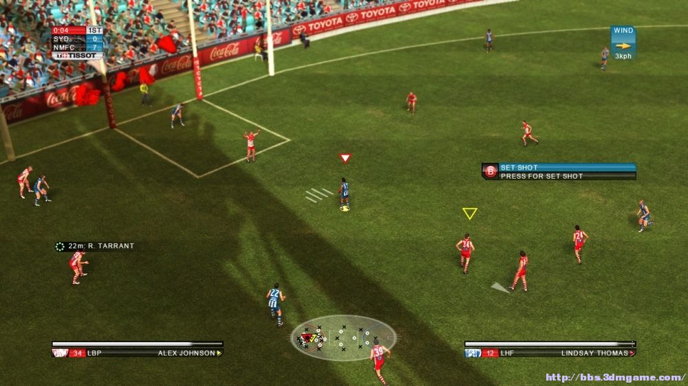 《实况橄榄球2》 英文ISO欧版XBOX360版 游戏截图 4