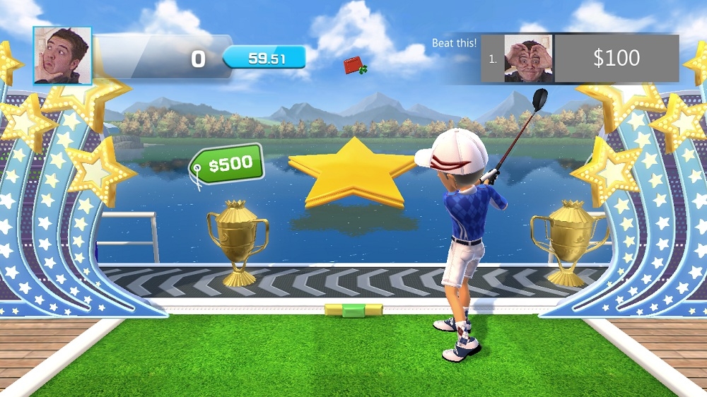 《得分高手 高尔夫》 KINECT体感英文版XBOX360版 游戏截图 3